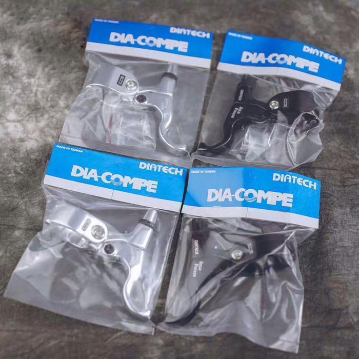 Baru Diatech Dia Compe Gran Compe Break Lever Gold Finger Sepeda U V Brake