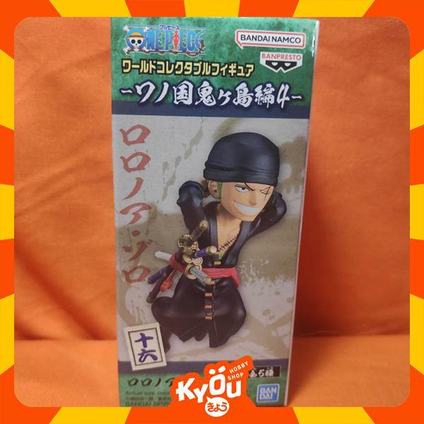 New Wcf One Piece Wanokuni Onigashima 4 Zoro, Law, Kid, Marco, Onigashima