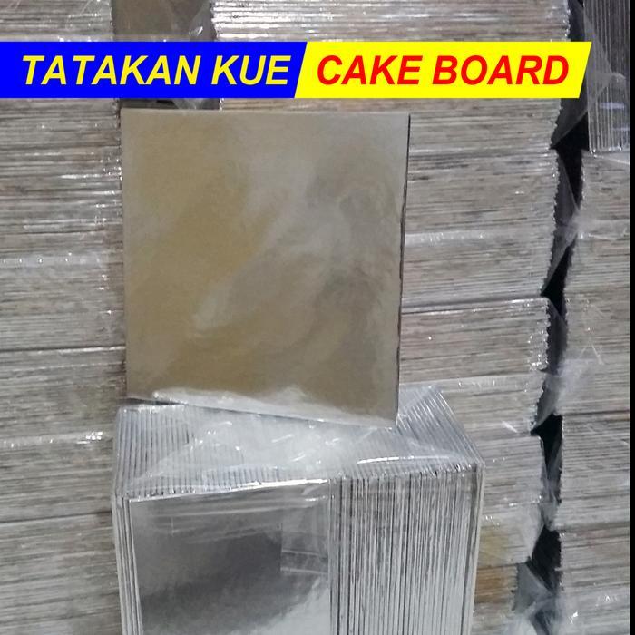 tatakan kue 40x40 cm alas kue cake board / tatakan kue ultah alas kue