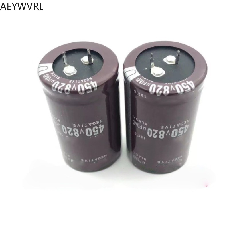 10PCS 820UF 450V aluminum electrolytic capacitors 450V820UF