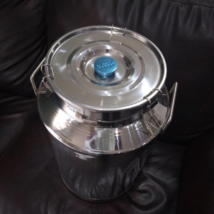 Terlaris Milk Can Stainless Steel Sus - 4,8,15,20,25,40,45 Liter -