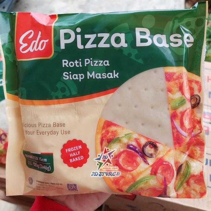 Pizza Base Edo adonan pizza tepung pizza 15 CM || STOK BARU rotipizza frozen