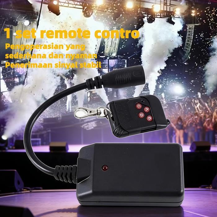 Mist Smoke Machine Remote Control-Mesin Kabut Asap Remote Kontrol-Remote Control Stage Fog Machine