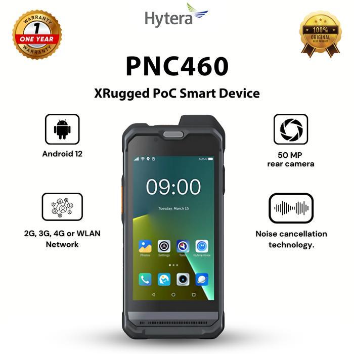 HYTERA PNC460 XRUGGED SMART DEVICE POC RADIO