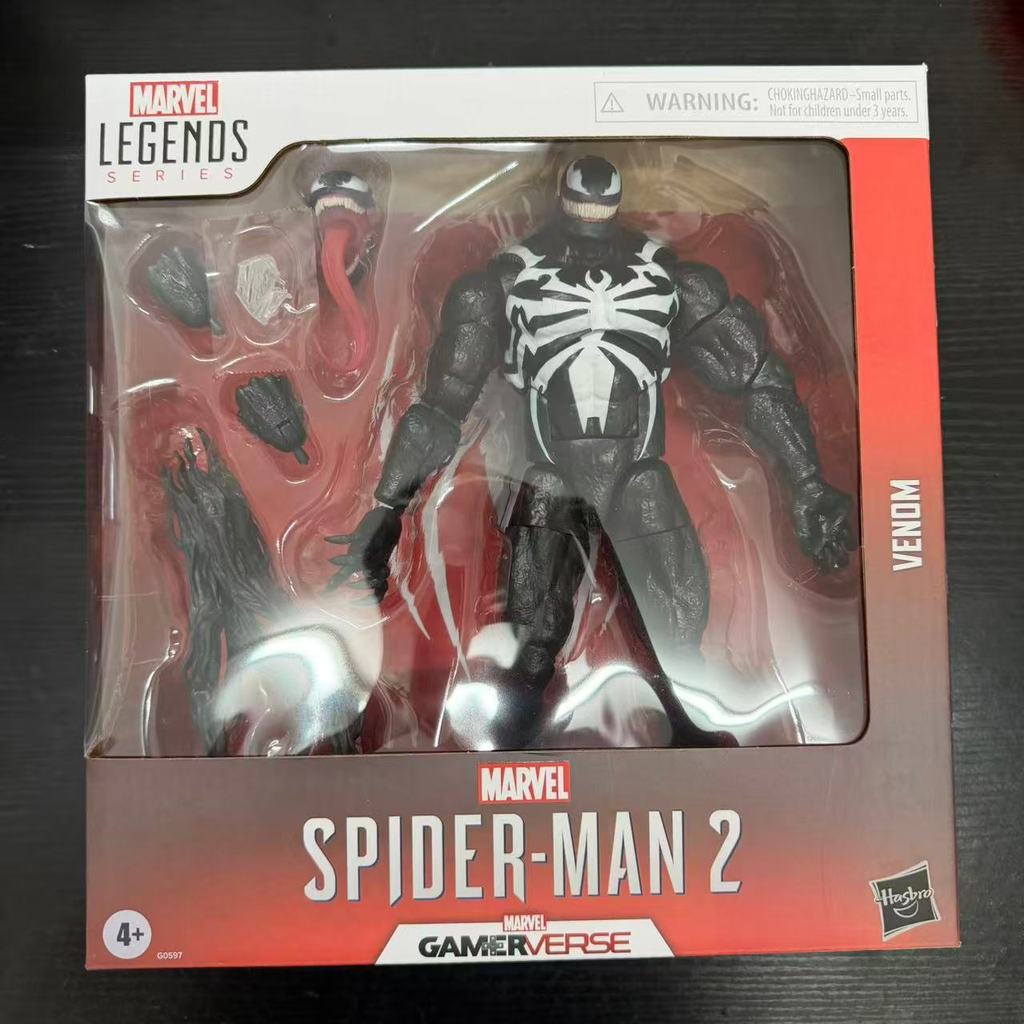 Hot In-Stock High Quality Hasbro Marvel Spider-Man Game Version Venom 10-Inch Action Model Toy For