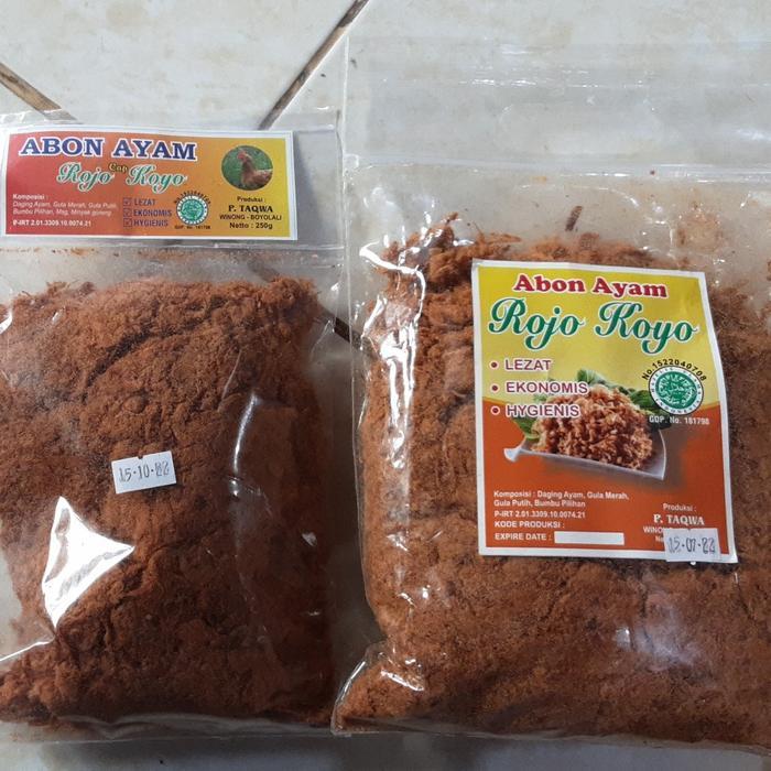Abon Ayam Rojo Koyo 250gr