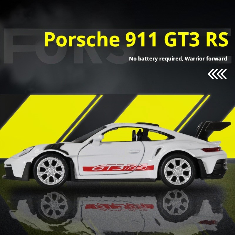 1:36 Porsche 911 GT3 RS Racing Sports Car Alloy Miniature Model Diecast Toy Fast Furious Collect