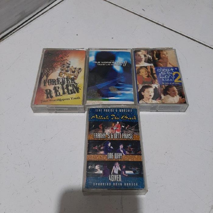 TERMURAH KASET PITA TAPE ROHANI KRISTEN @15rb