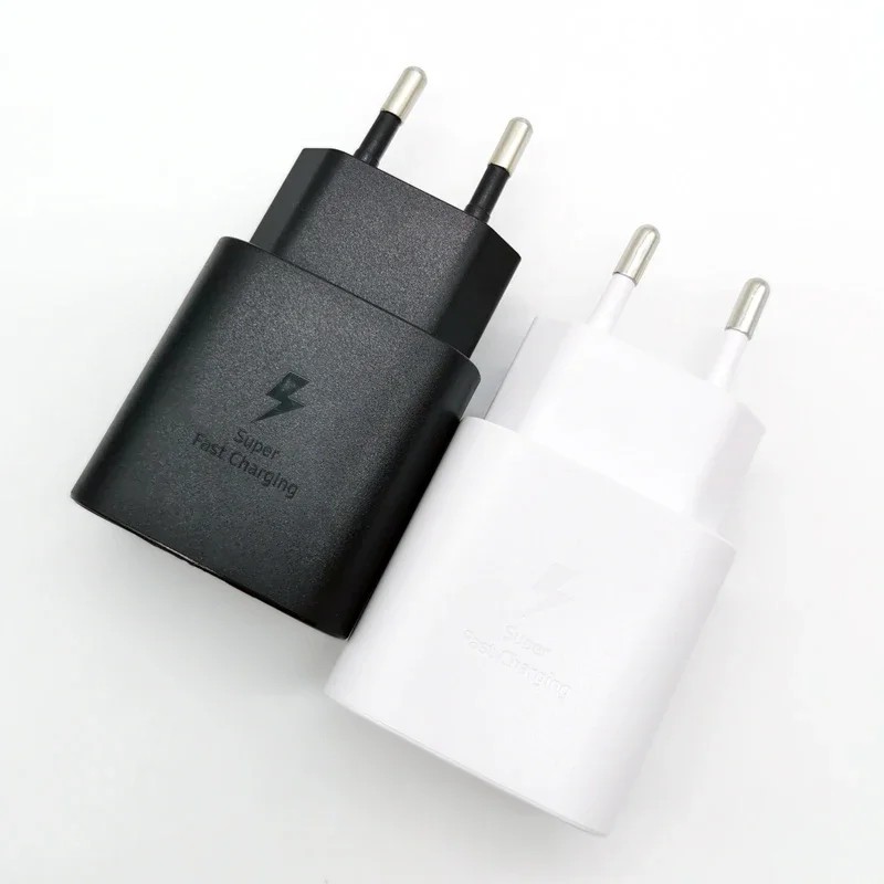 FOR Samsung M55 M54 F55 A36 A16 5G 25w Charger Super Fast Charge Adapter For Galaxy S25 S24 S23 S22