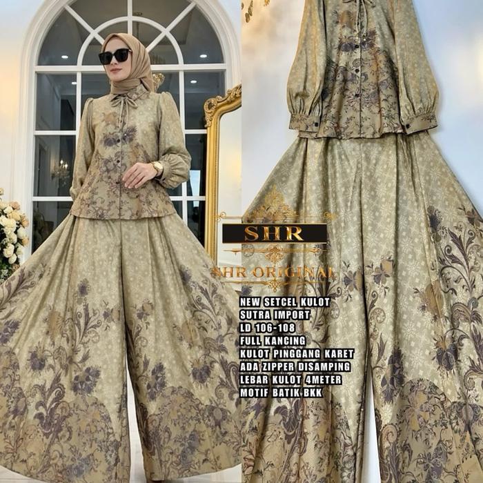 Shr Original Stelan Kulot Ratu Cantik Terbaru 