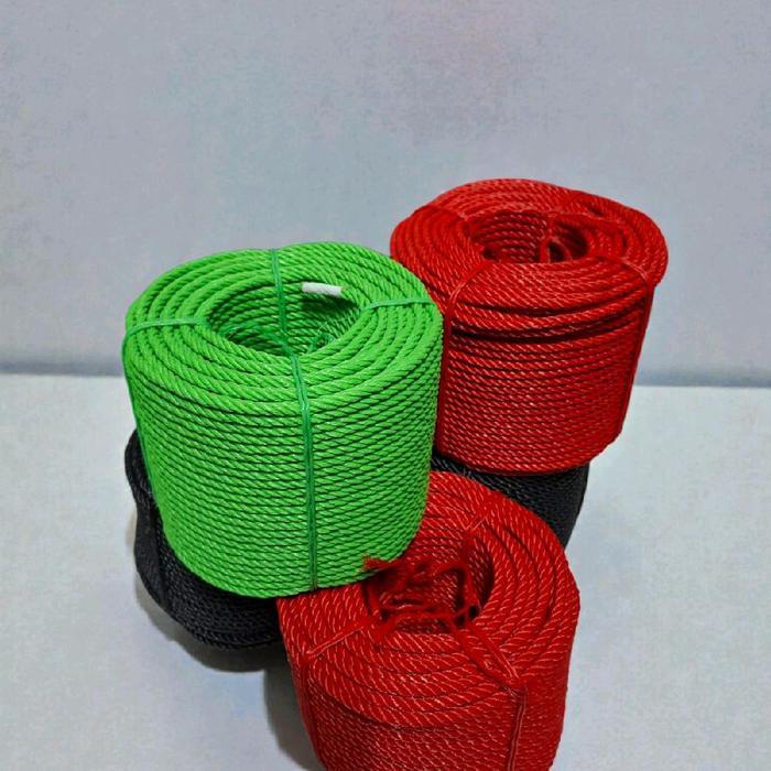 ( 1 KG ) TAMBANG kiloan tambang 4MM PANJANG -+115meter/kg / tali jemuran serbaguna 4mm 5mm 6mm