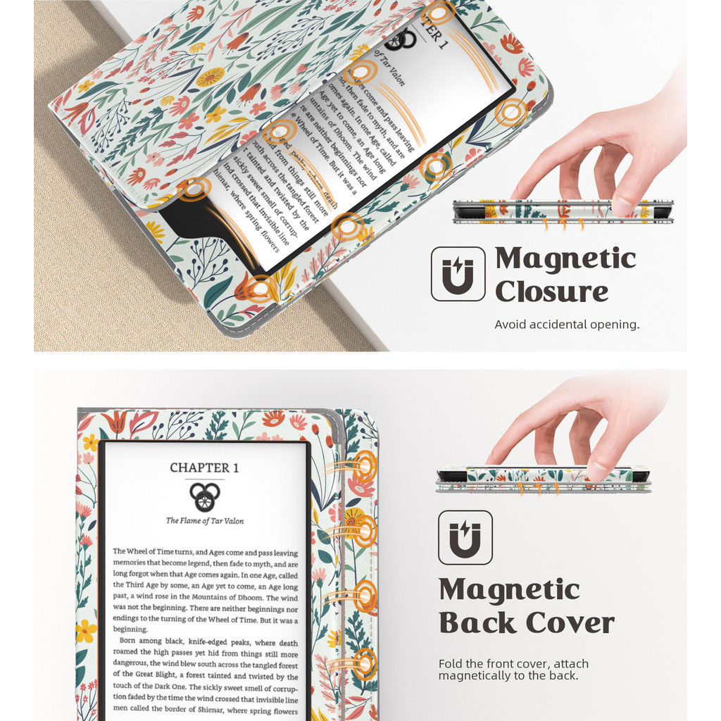 Case For all-new 6" Kindle (11th Generation,2023/2022 Release)/Kindle (10th Gen,2019)/kindle (8th