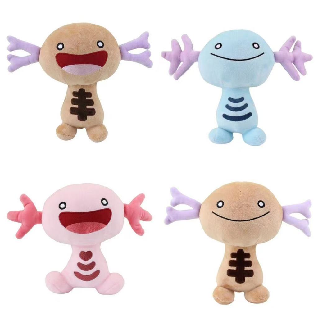 Pokemon Plush Pikachu Three Colour Wooper Doll SmileGastly Evolution Edition Haunter Gengar Plush