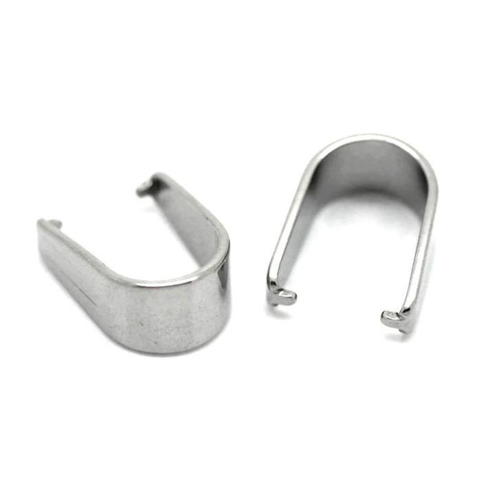 Zafa Pengait Kalung dan Liontin Stainless Steel