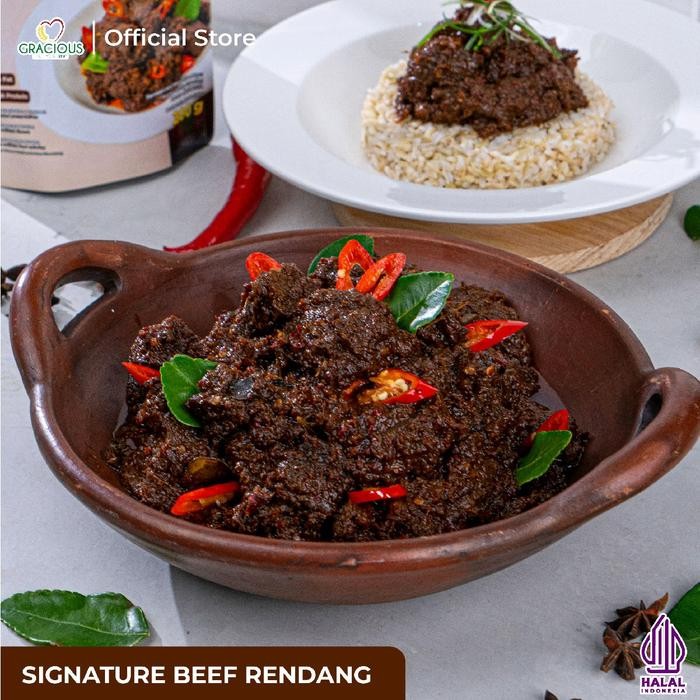 

Mamiseler45 - Combo 3 Lauk Sapi Sehat - Oseng Mercon + Rendang + Beef Kebuli Paket Hemat