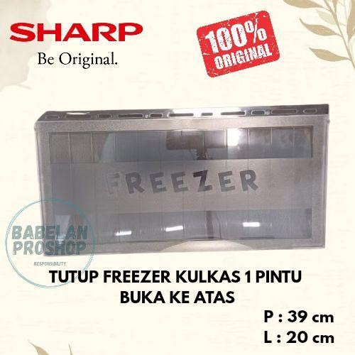 tutup freezer kulkas 1 pintu buka atas