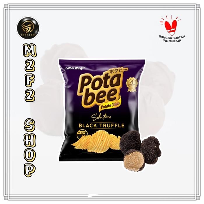 

KERIPIK KENTANG POTABEE SELECTION BLACK TRUFFLE - 65 GR (HARGA 6 PCS)