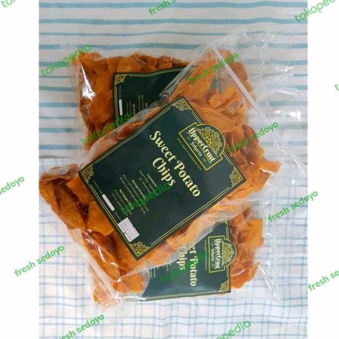 

HEALTHY SNACK SWEET POTATO CHIPS NO MSG / KERIPIK UBI