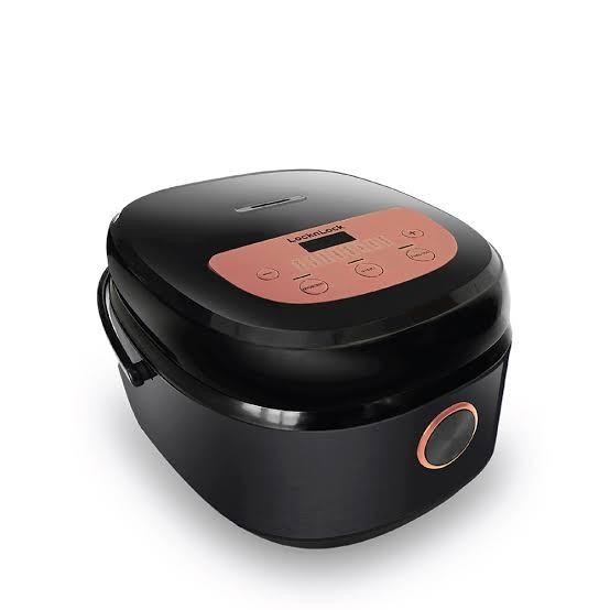 Lock N Lock Low Carbo Rice Cooker Ejr328Blk 2L - Locknlock Hitam