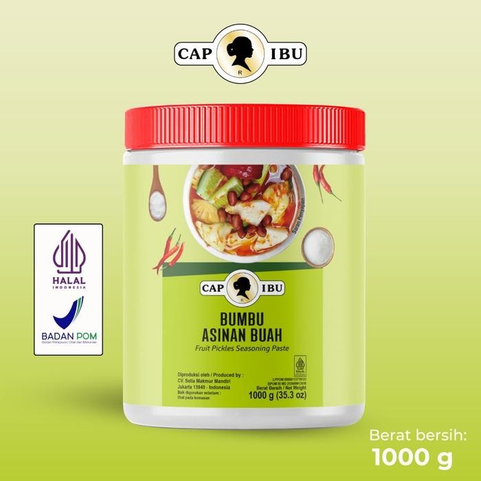 

Stok Baru CAP IBU Bumbu Asinan Buah Kemasan Pot