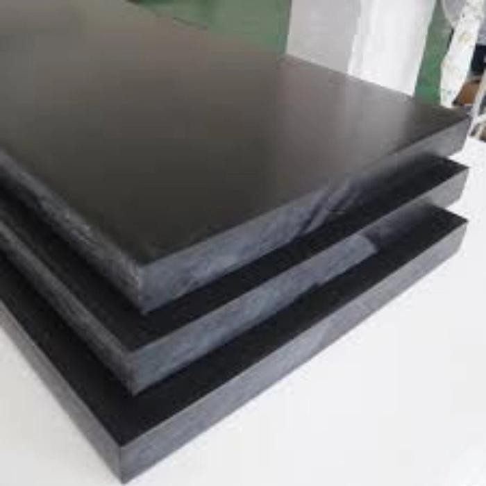nylon sheet hitam HDPE 3mm x 1meter x 2meter PE hitam lembaran