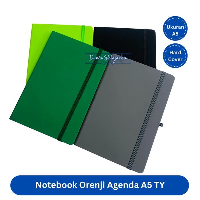

Bisa Spk! Notebook Orenji A5 Ty Hardcover Agenda005 Buku Agenda Catatan Bergaris