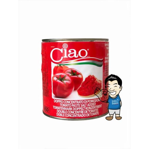 

ASLI Ciao Pasta Tomat - Tomato Paste 800 g READY STOCK