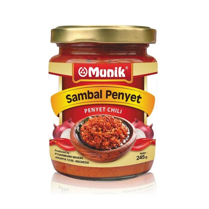 

Pilihan- Munik Sambal Penyet 245 Gr