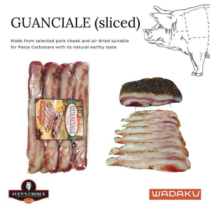 

Pilihan- Guanciale Slice Svenschoice 100Gr