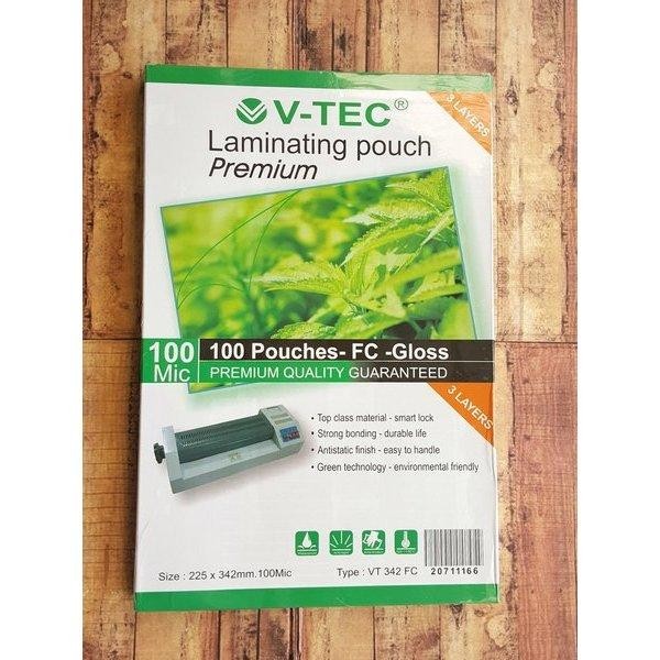 

Plastik Laminating V-TEC Folio 100 Micron