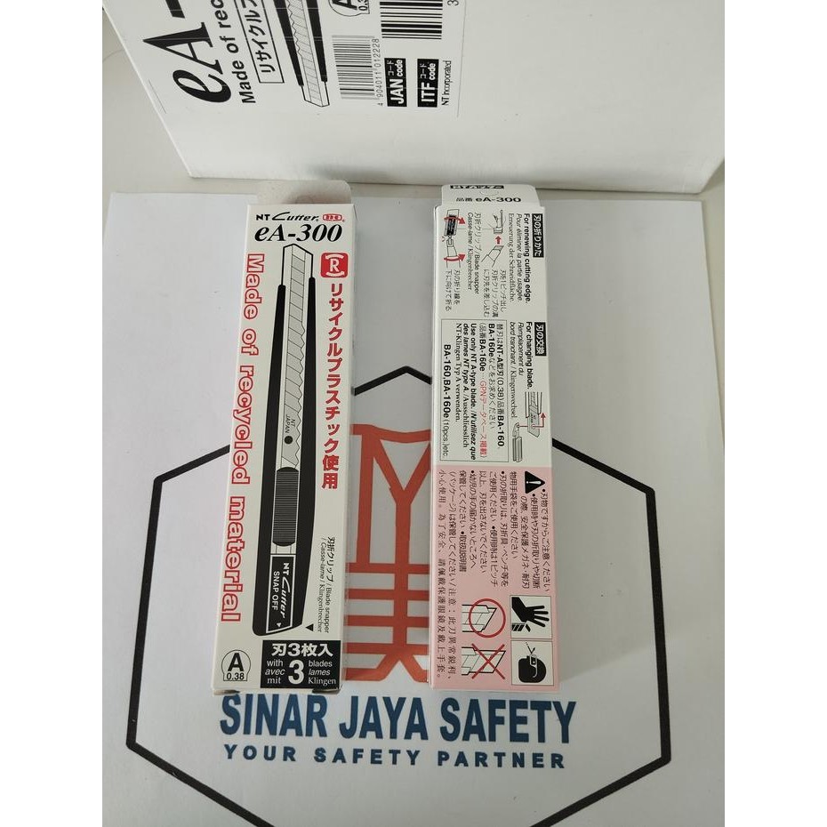 

Pilihan- Nt Cutter A-300 Eco Series Warna Hitam Made In Japan