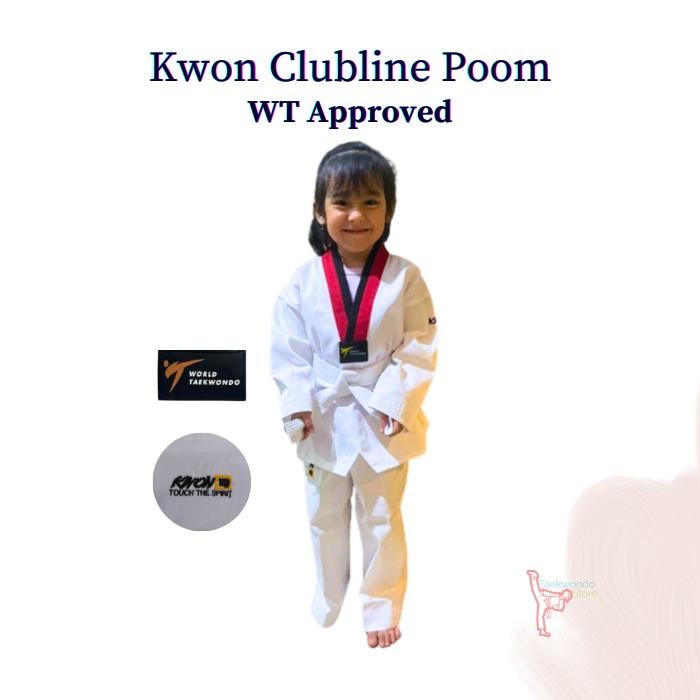 Pilihan- Baju Taekwondo Kids - Kwon Clubline Poom