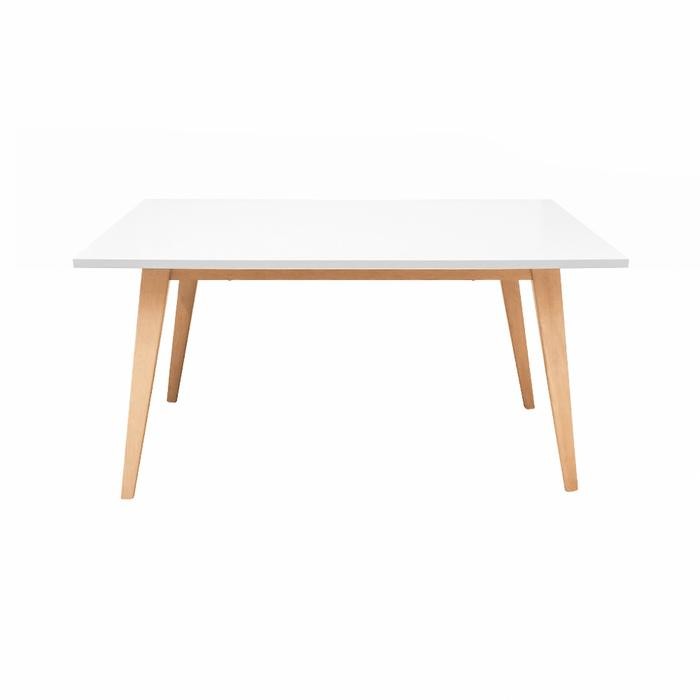 Medford Meja Makan Normal - Putih Dining Table Dinner Table Meja Kursi Ruang Makan Aesthetic
