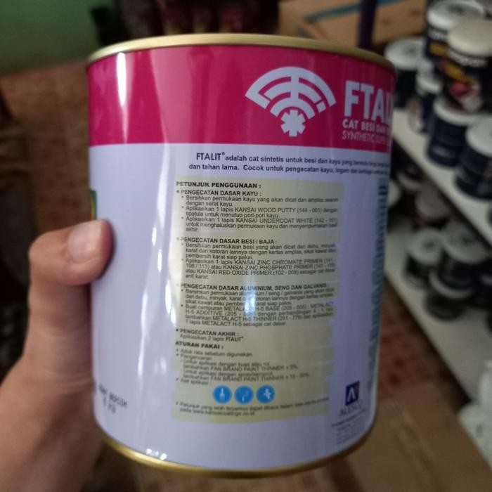 Ftalit Cat Besi Dan Kayu