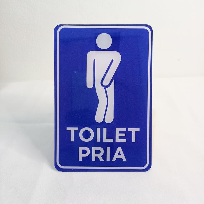

PAPAN NAMA AKRILIK/SIGN/TANDA/TOILET PRIA WANITA