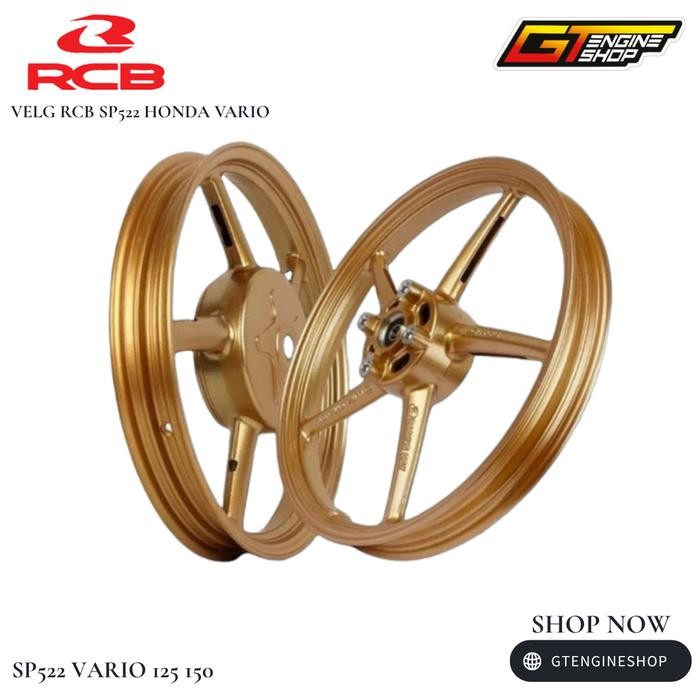 Velg Rcb Vario 125 150 Sp522 Velg Vario Rcb Sp522 Vario 125 150 Ukuran 140 160 Ring 14