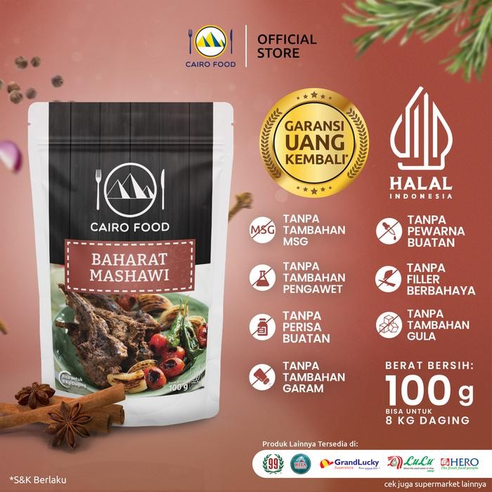 

DISKON Bumbu Baharat Mashawi - Co Food 100 gr READY STOCK