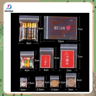 Plastik Kemasan Klip Kecil Besar Motif Ziplock Berkualitas Tebal