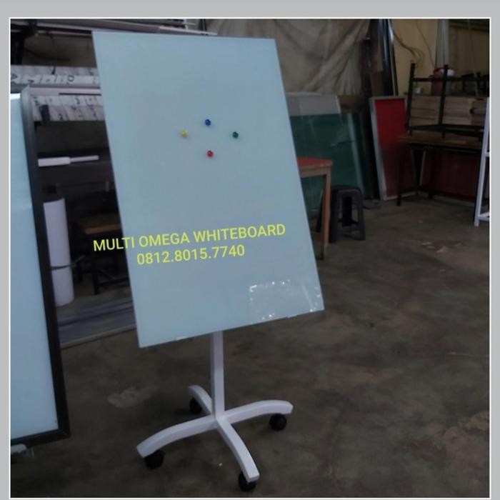 

NEW PRODUK GLASBOARD FLIPCHART MAGNETIK UK.60 X 90CM TUTI FRUITY