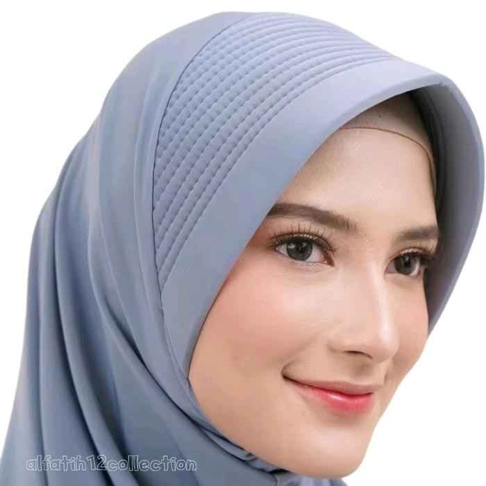 Pilihan- [By Snada] Hijab Bergo Sport Spandek Winner Kerudung Instan Sport