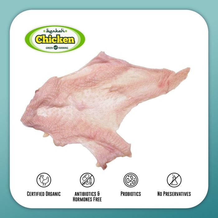 

Pilihan- Ayam Broiler Kulit Organik Berkah Chicken