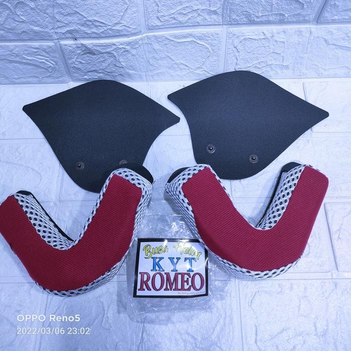 Pilihan- Distributor Busa Spon Helm Kyt Romeo Full Sett Kualitas Original Motorcycle