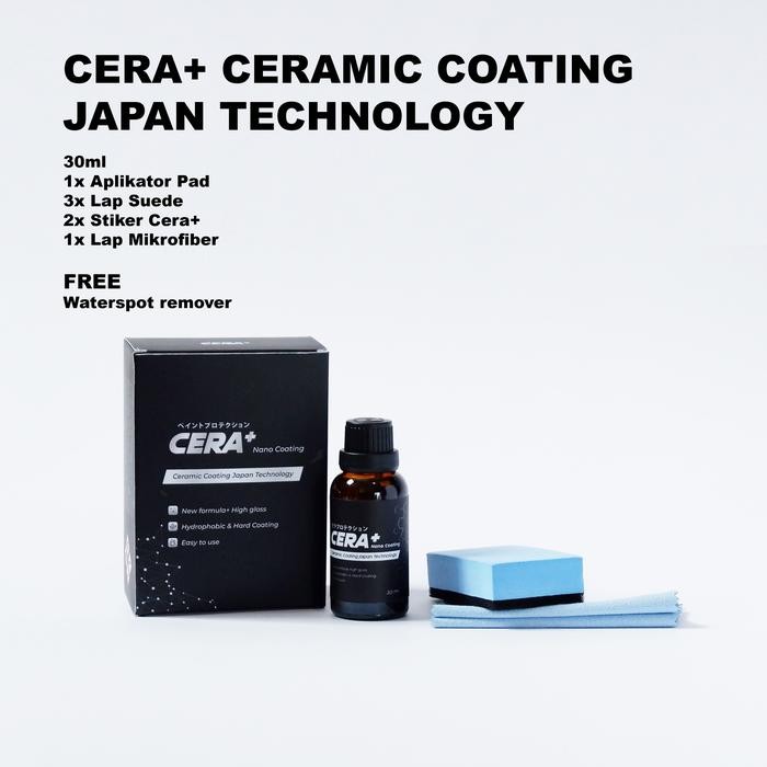 Pilihan- Cera+ Nano Glass Coating Coating Kaca Mobil