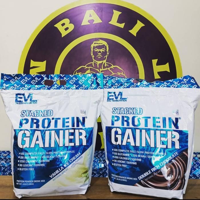 EVL Nutrition Stacked Protein Gainer 12 lbs EVL Gainer
