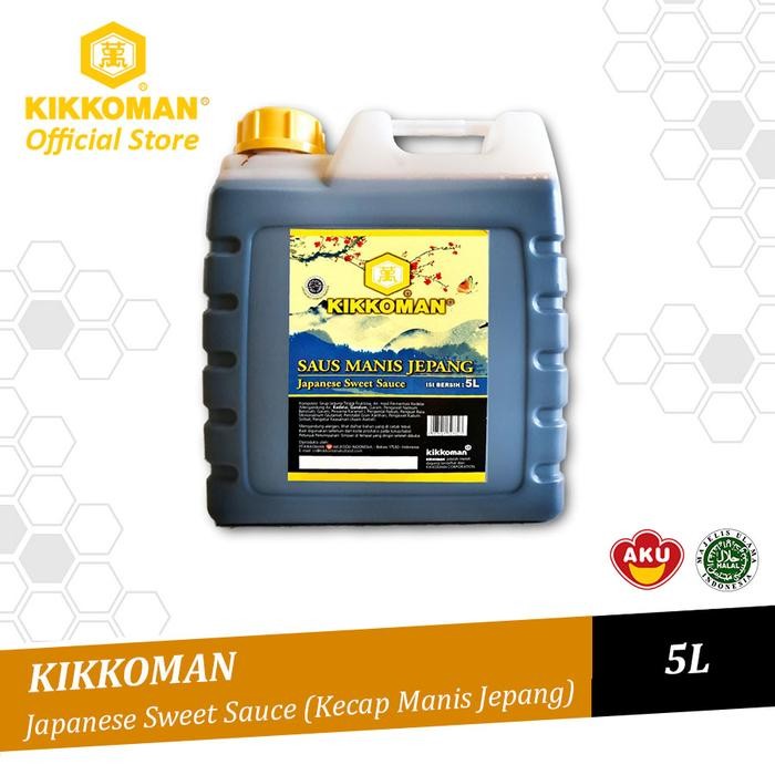 

Kikkoman Japanese Sweet Sauce Kecap Manis Ala Jepang Halal Jerigen 5L