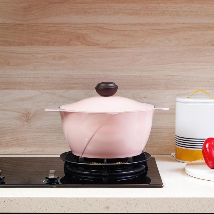Chef Topf 26 Cm Panci Casserole - Pink