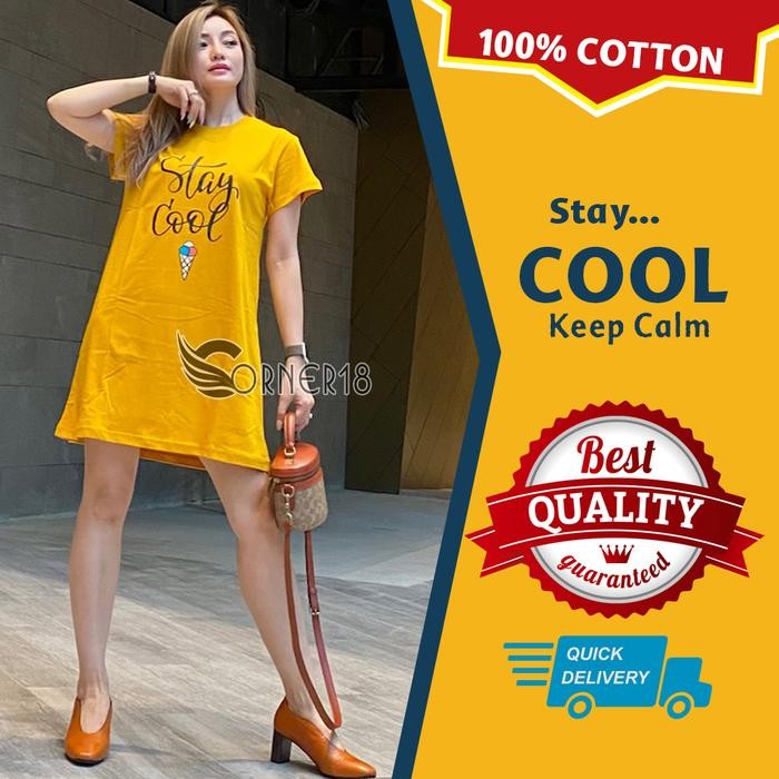 Daster Kaos Murah Meriah Bahan Adem Katun Lembut Cool