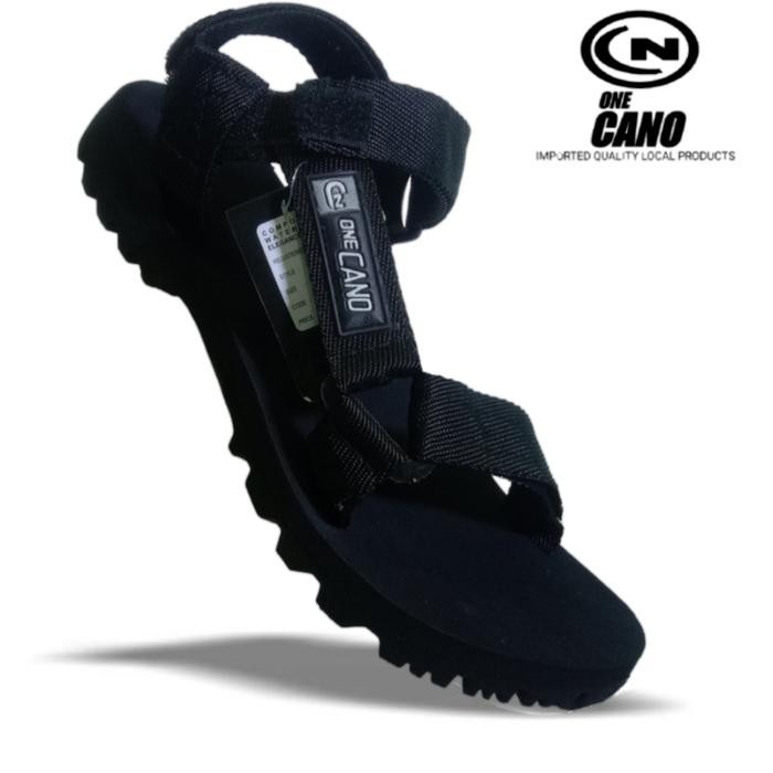 Eiger - Sendal One Cano Sandal Gunung Tali Belakang Pria Tipe Ikat Velkro Sandal Kokop Gunung Tali