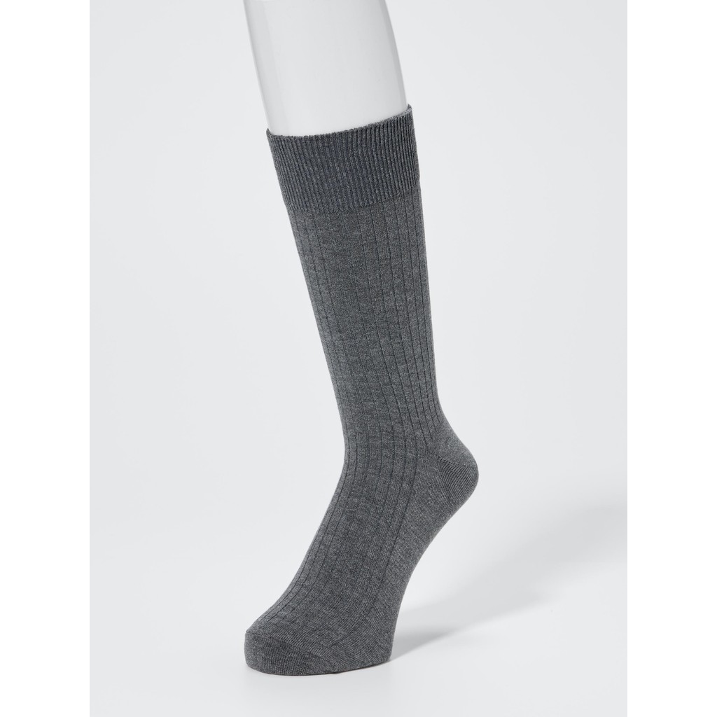 Uniqlo HEATTECH Kaos Kaki | Rib Lebar