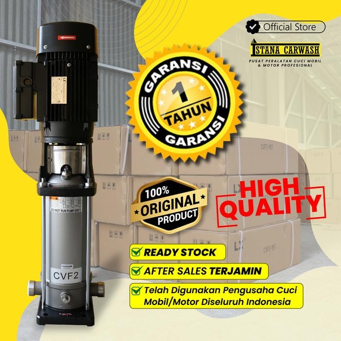 Ready Pompa Mesin Cuci Mobil Motor High Pressure VMP Ikame 2-220, 1 Phase / Car washing machine